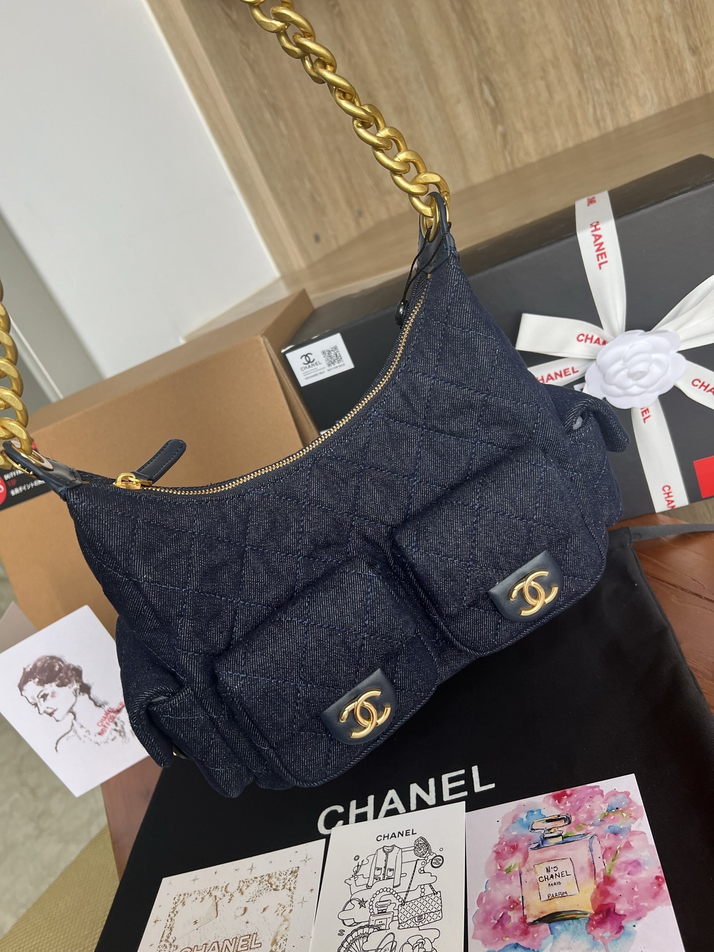 Chanel Vintage Bowling Bag