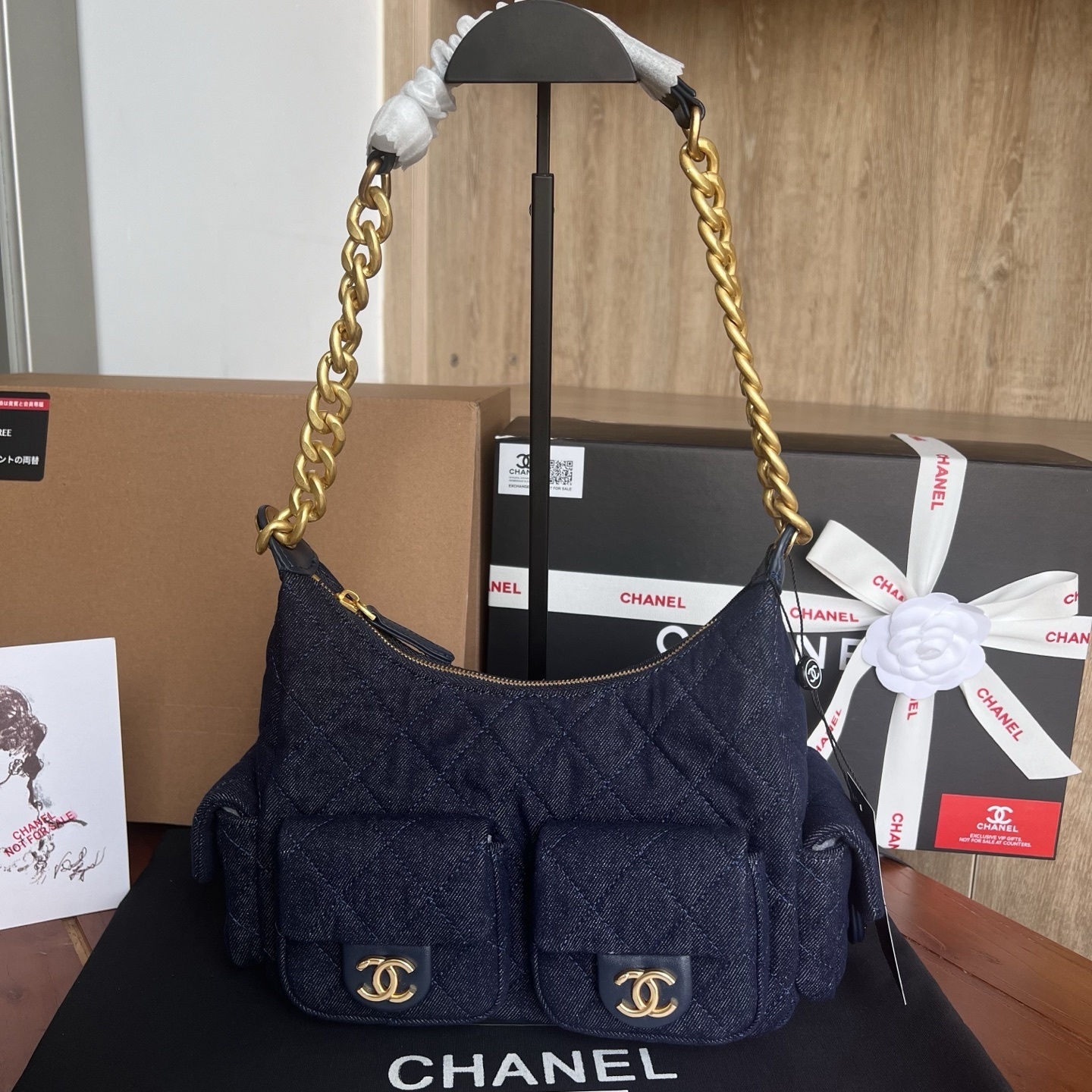 Chanel Vintage Bowling Bag