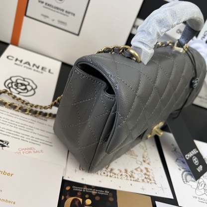 Chanel 24A Mini CF Handle Tote Bag