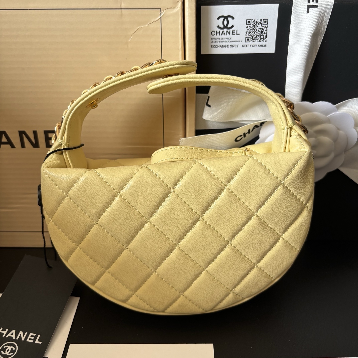 Chanel Half-Moon Hula Hoop Bag
