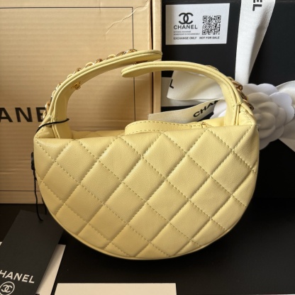 Chanel Half-Moon Hula Hoop Bag