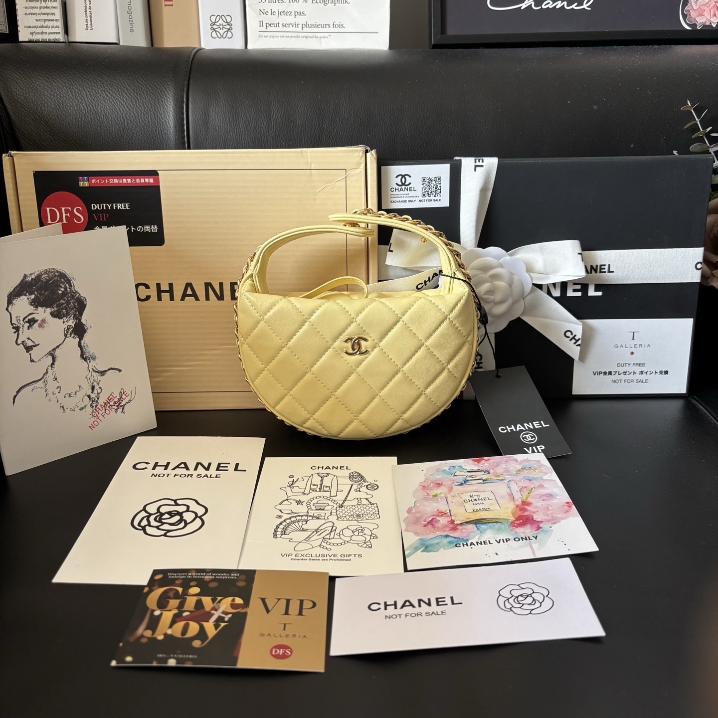 Chanel Half-Moon Hula Hoop Bag