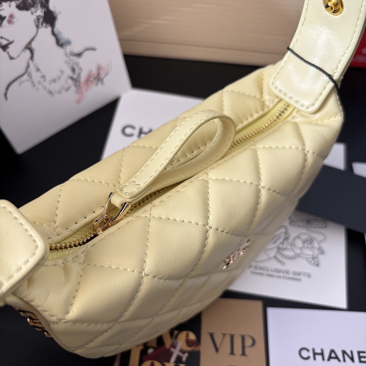 Chanel Half-Moon Hula Hoop Bag