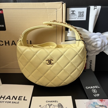 Chanel Half-Moon Hula Hoop Bag