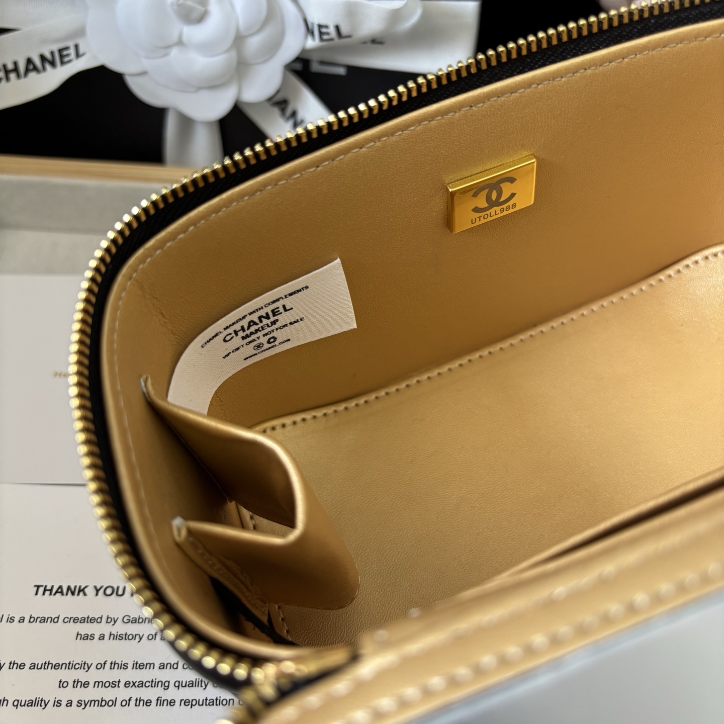 Chanel Gold Ball Box Bag