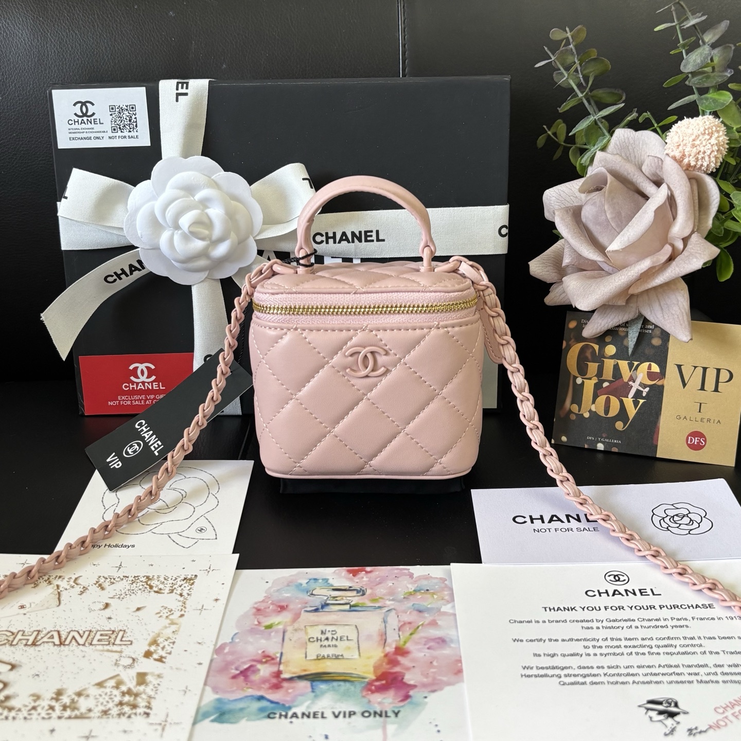 Chanel Pink Mini Box Bag