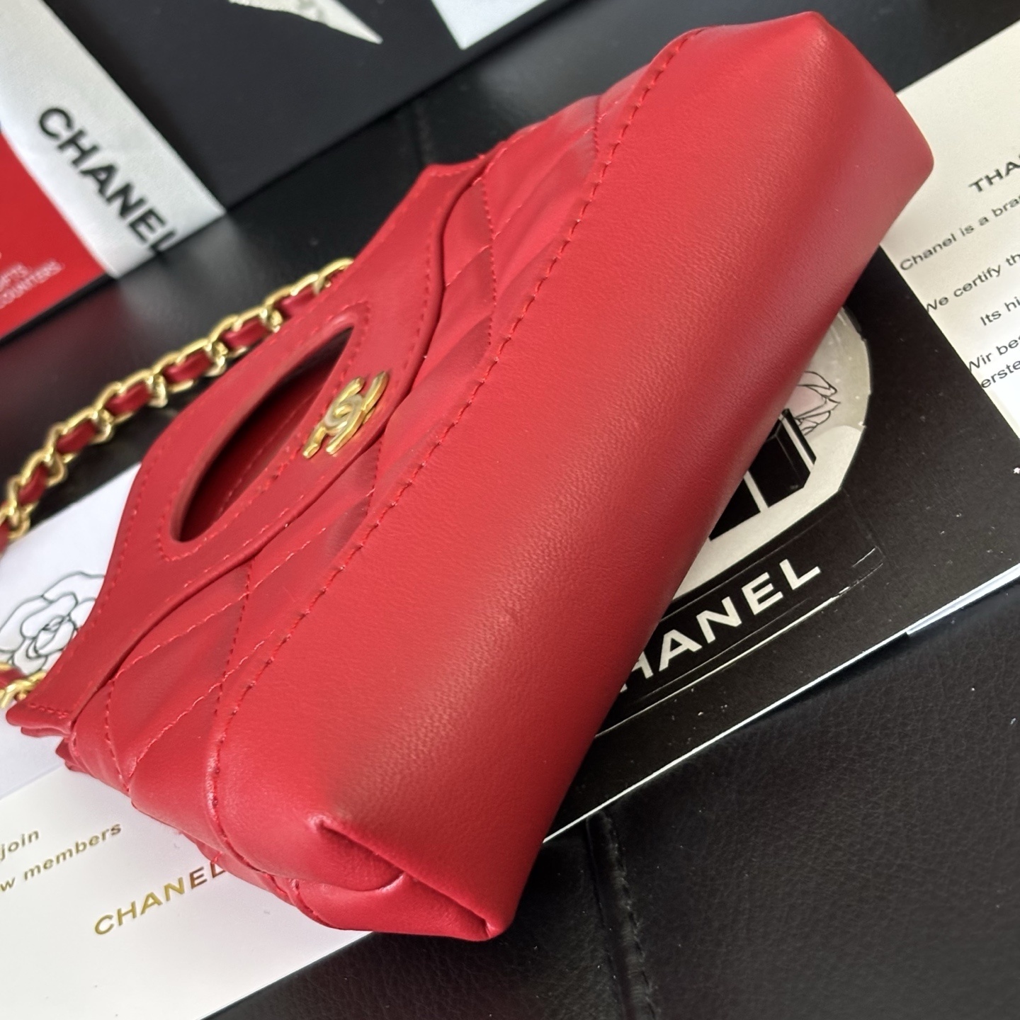 Chanel Red 31 Mini Bag