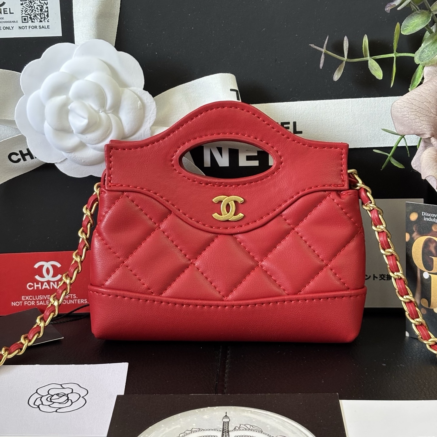 Chanel Red 31 Mini Bag