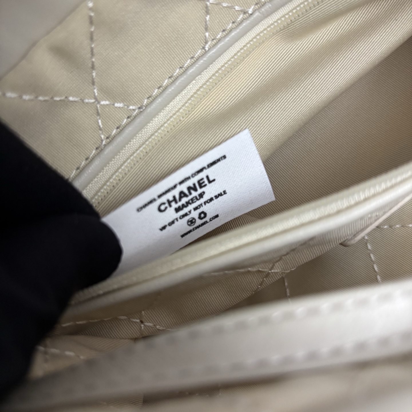 Chanel White 22 Tote Bag