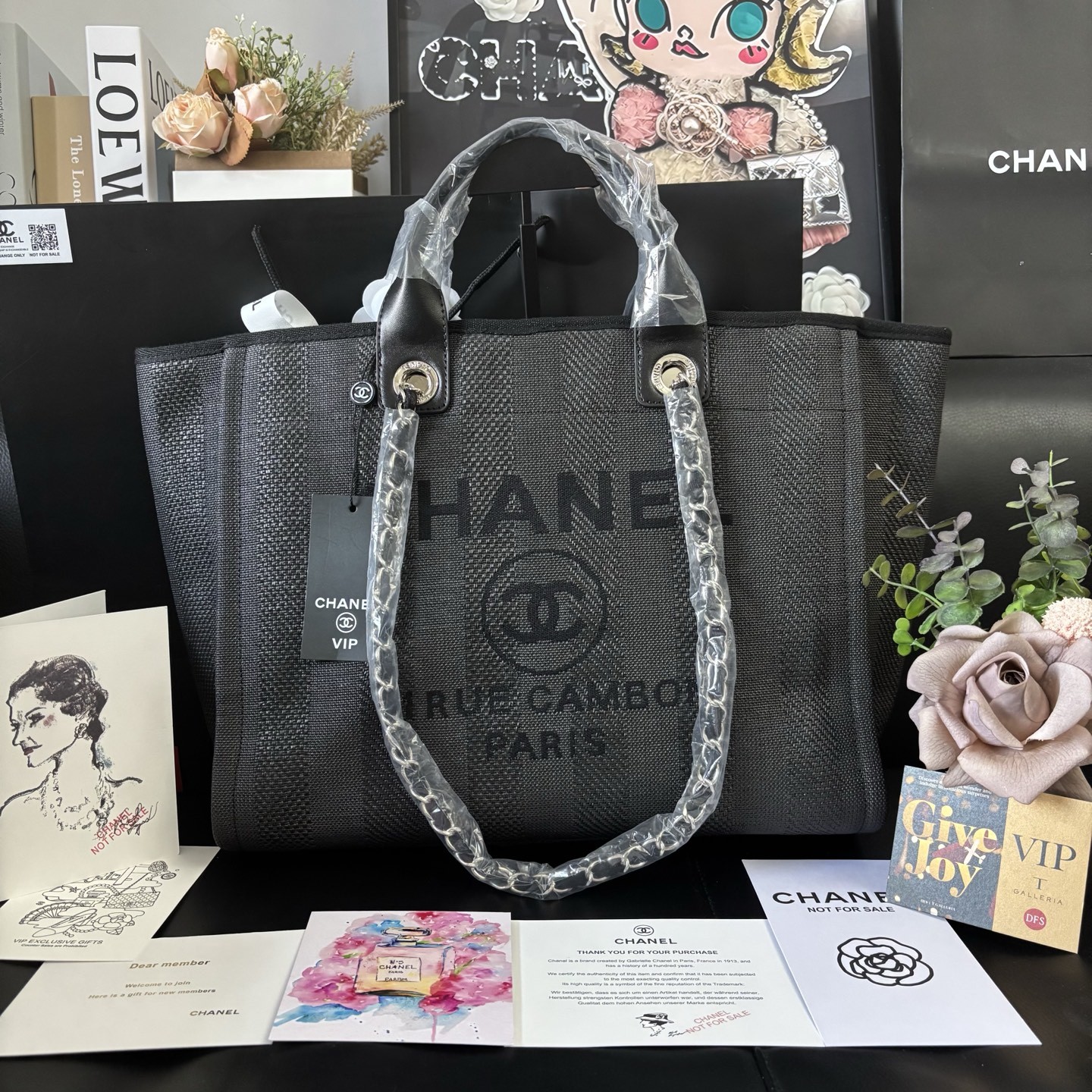 Chanel Beach Tote Bag