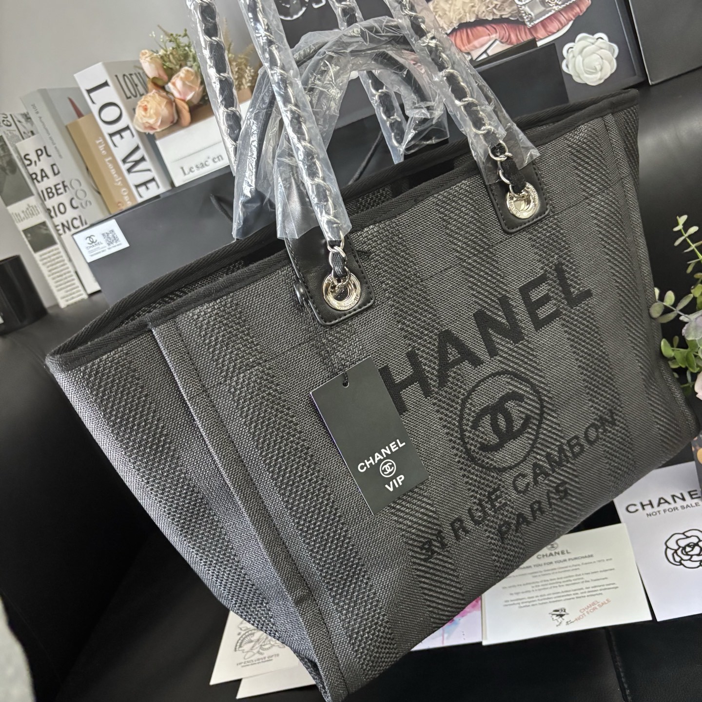 Chanel Beach Tote Bag