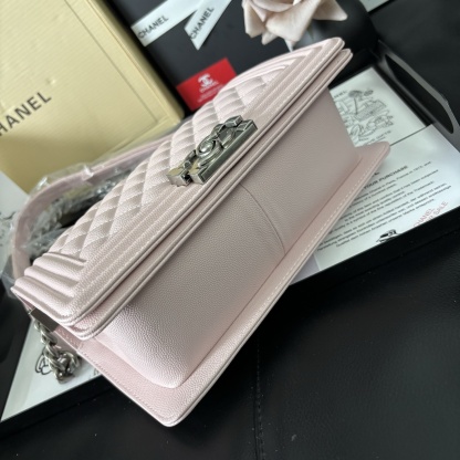 Chanel Caviar Leather Leboy Bag
