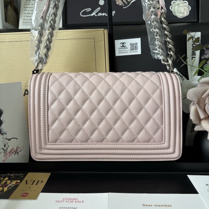 Chanel Caviar Leather Leboy Bag