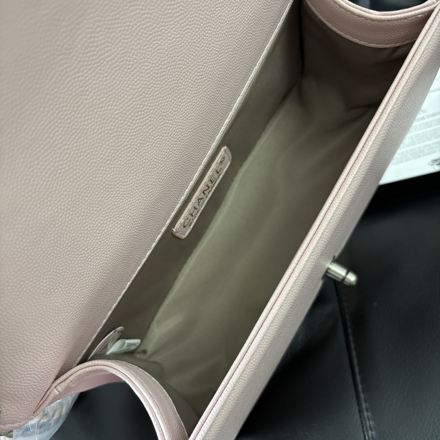 Chanel Caviar Leather Leboy Bag