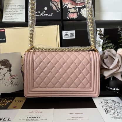Chanel Caviar Leather Leboy Bag