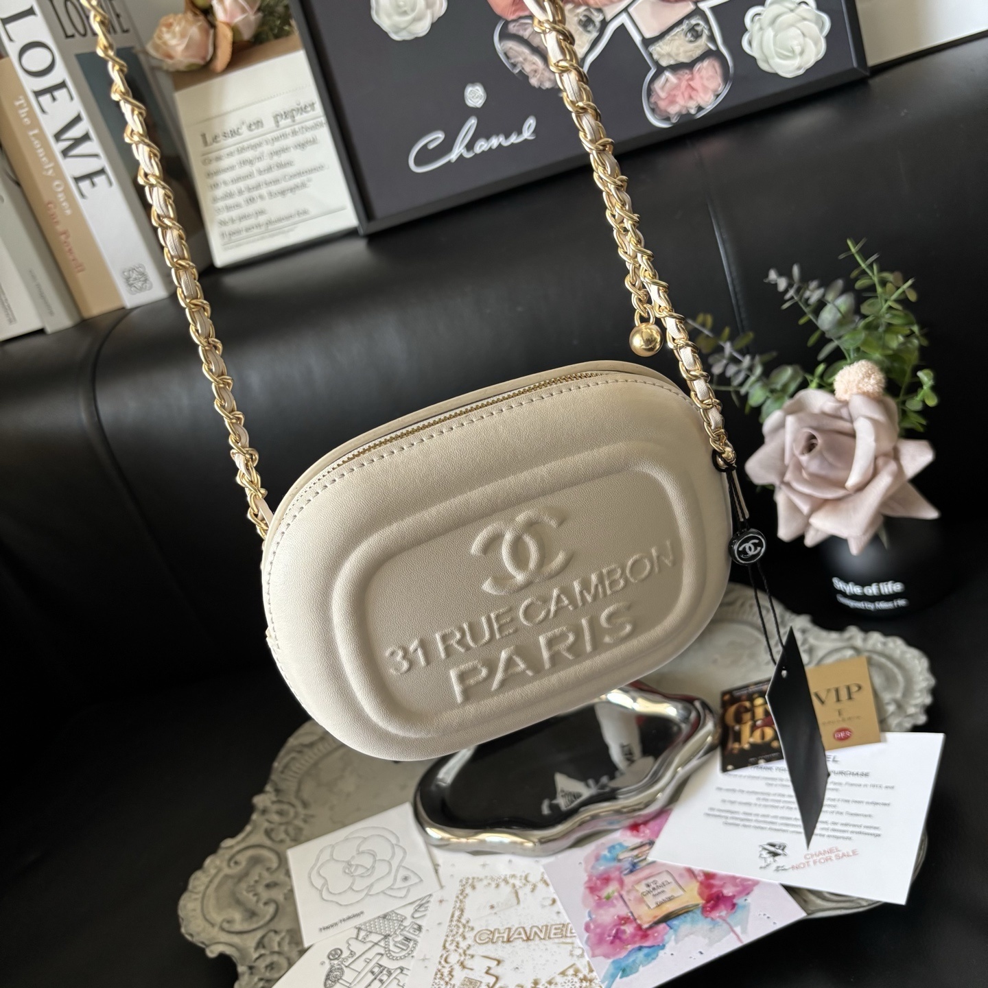 Chanel 25C Egg-Shaped Camera Bag