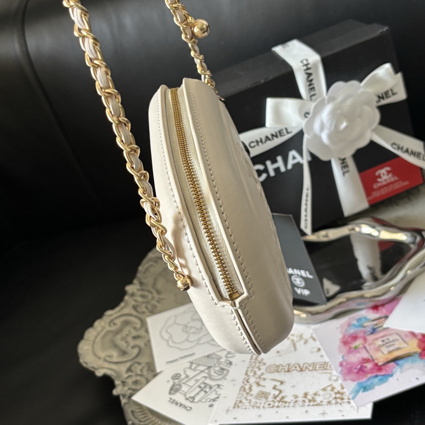 Chanel 25C Egg-Shaped Camera Bag