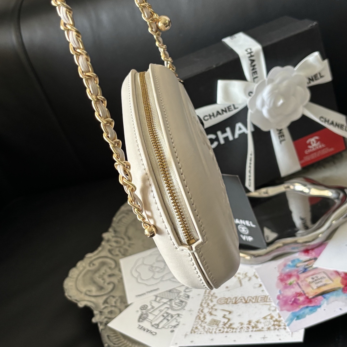 Chanel 25C Egg-Shaped Camera Bag