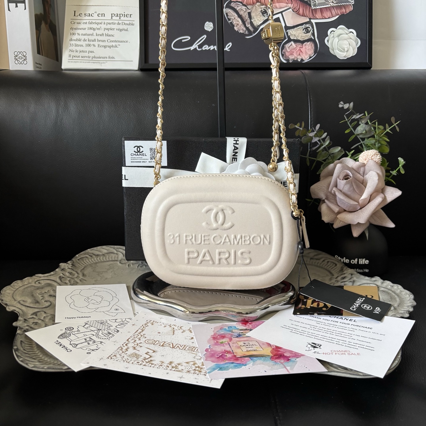Chanel 25C Egg-Shaped Camera Bag