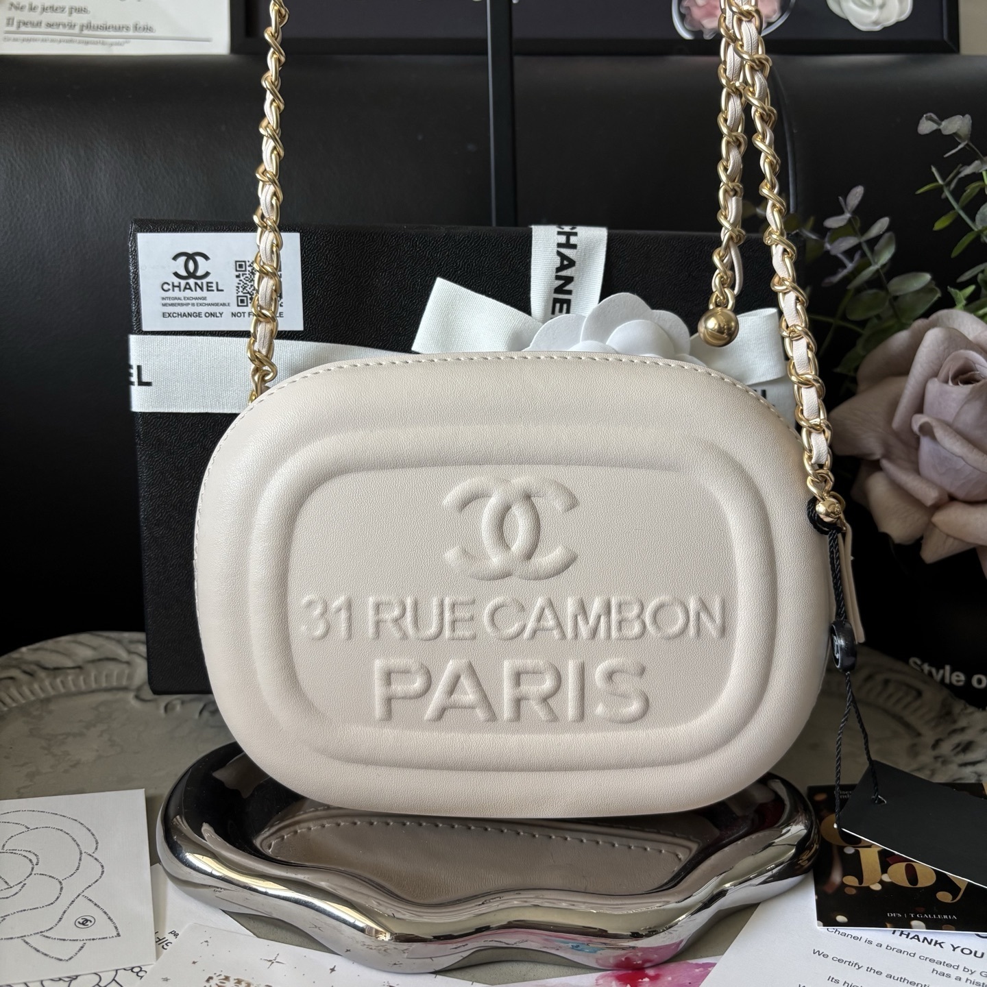 Chanel 25C Egg-Shaped Camera Bag