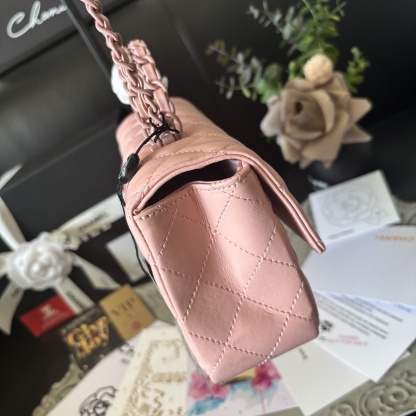 Chanel Pink CF Handle Bag