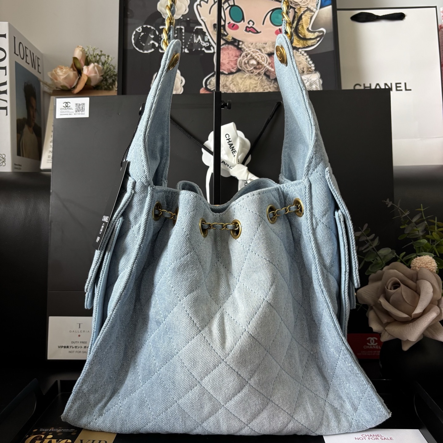 Chanel 25S Denim Hobo Bag