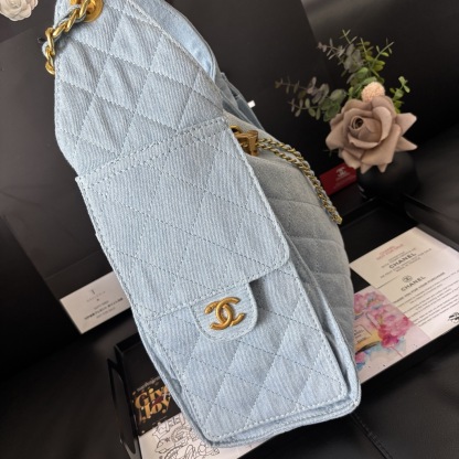 Chanel 25S Denim Hobo Bag