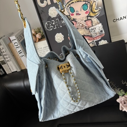 Chanel 25S Denim Hobo Bag