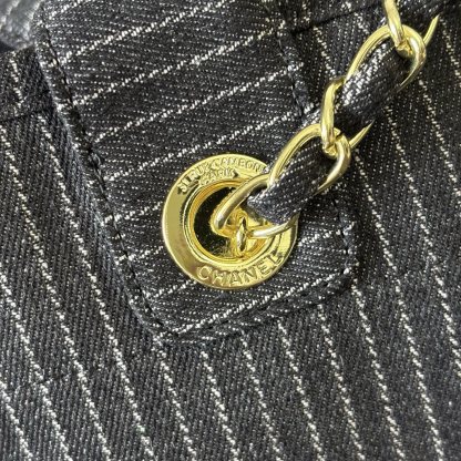 Chanel 24A Canvas Denim Bag