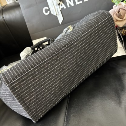 Chanel 24A Canvas Denim Bag