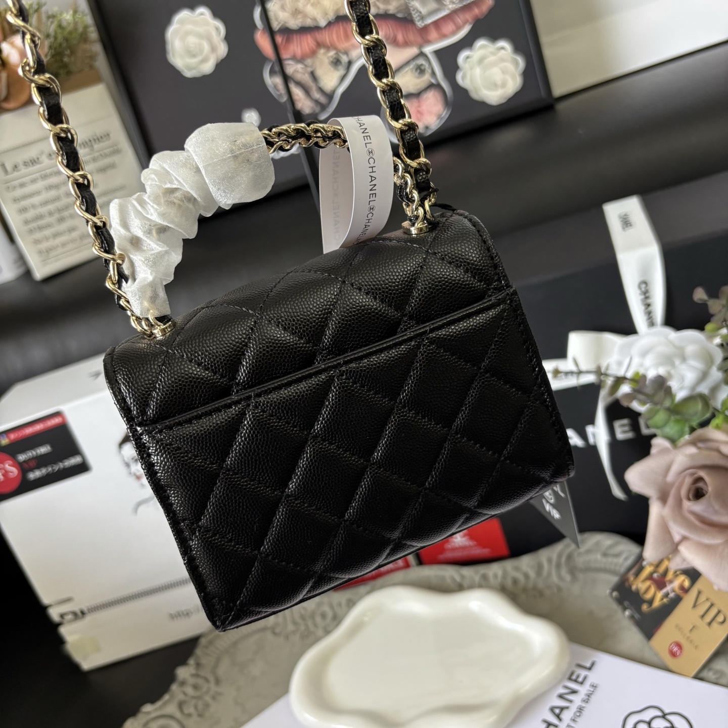 Chanel 23K Kelly Phone Bag