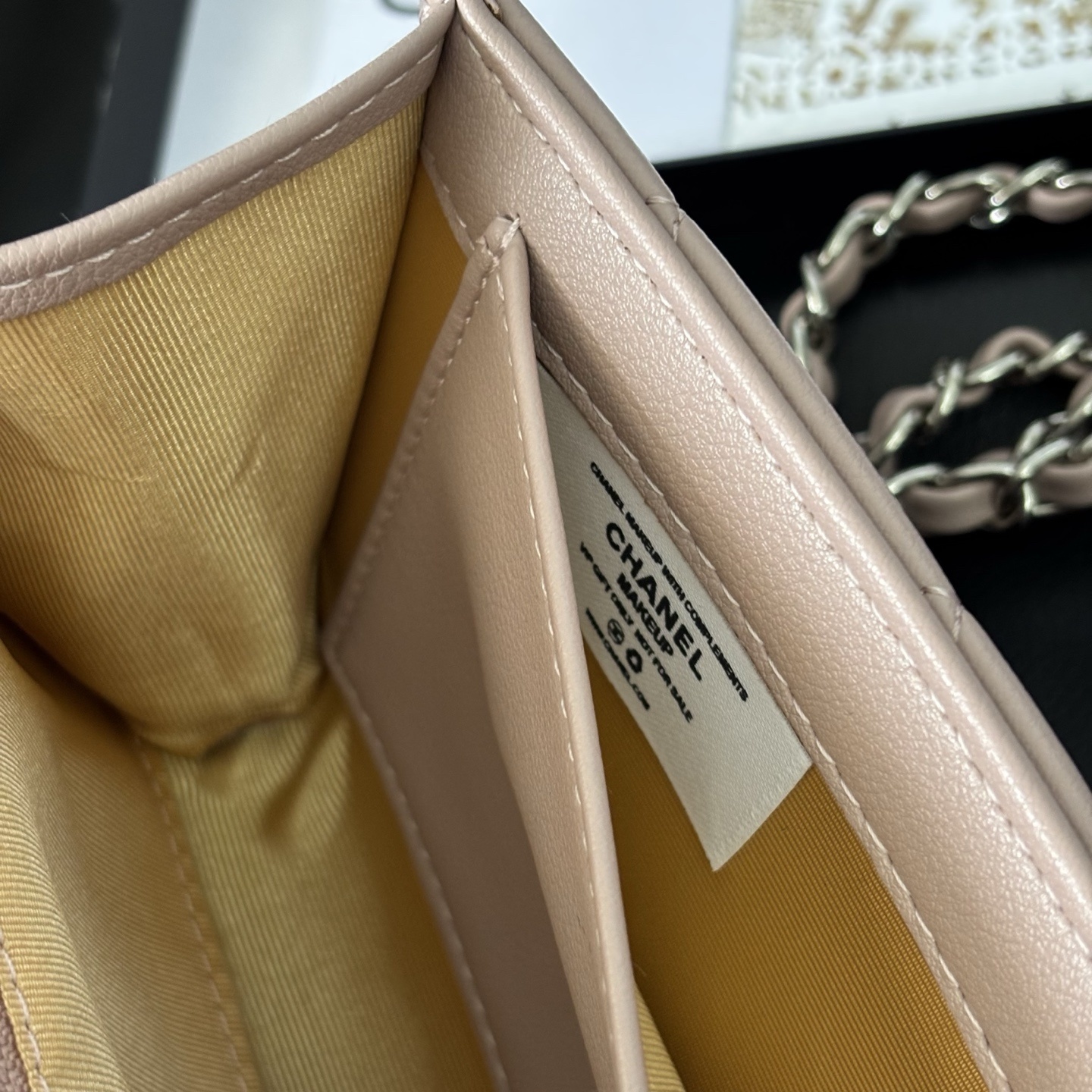 Chanel Pink Vintage Chain WOC Bag