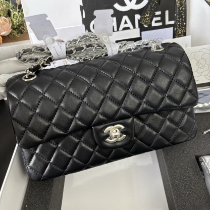 CHANEL CF Bag + Lipstick Case + Bracelet + Silk Scarf Set