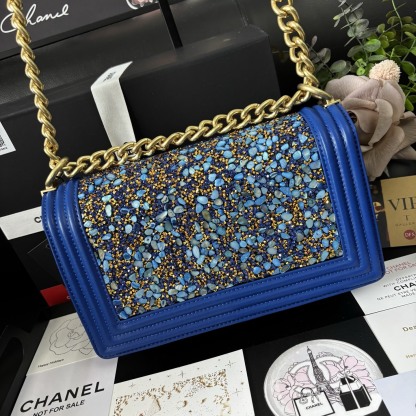 Chanel Blue Boy Chanel Bag