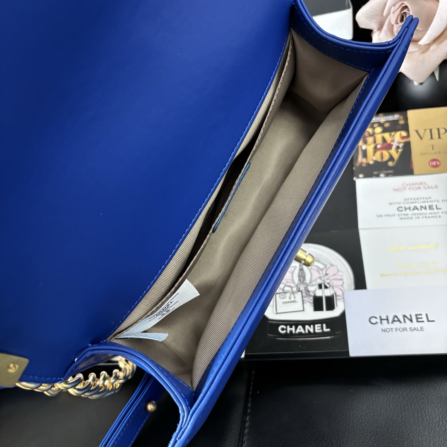 Chanel Blue Boy Chanel Bag