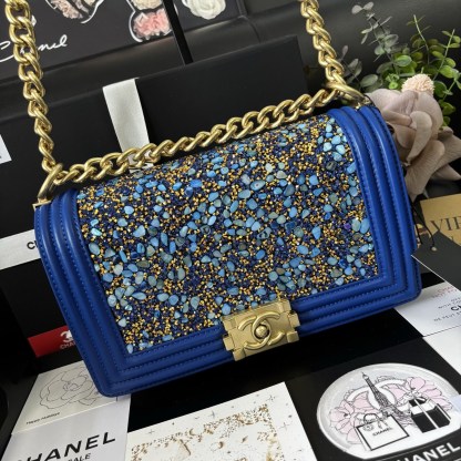 Chanel Blue Boy Chanel Bag