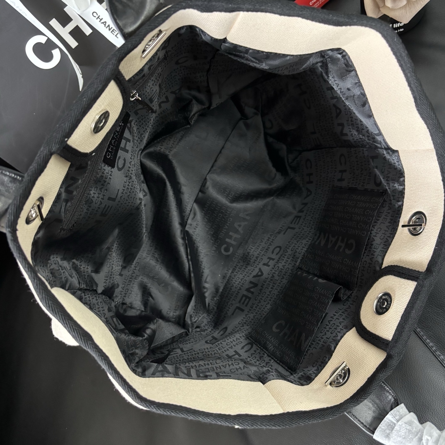 Chanel Tote Beach Bag