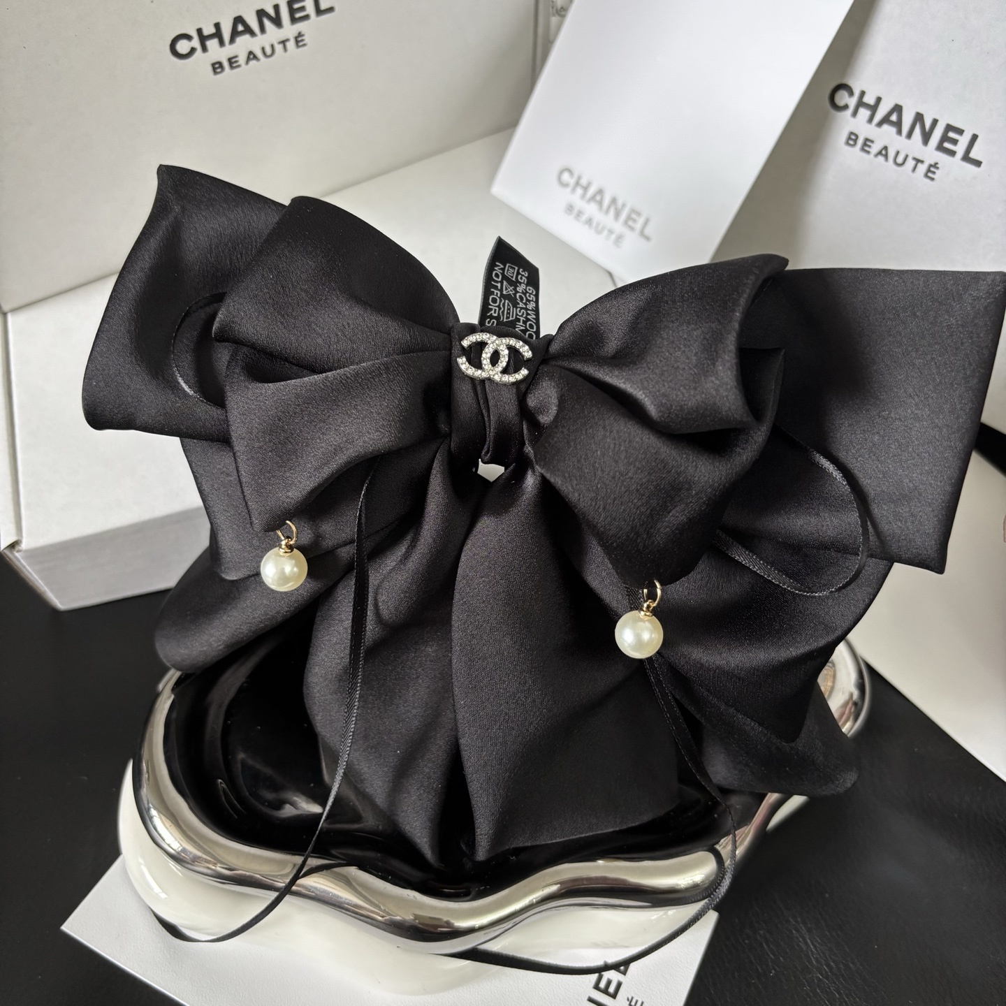 Chanel Classic Butterfly Shark Clip