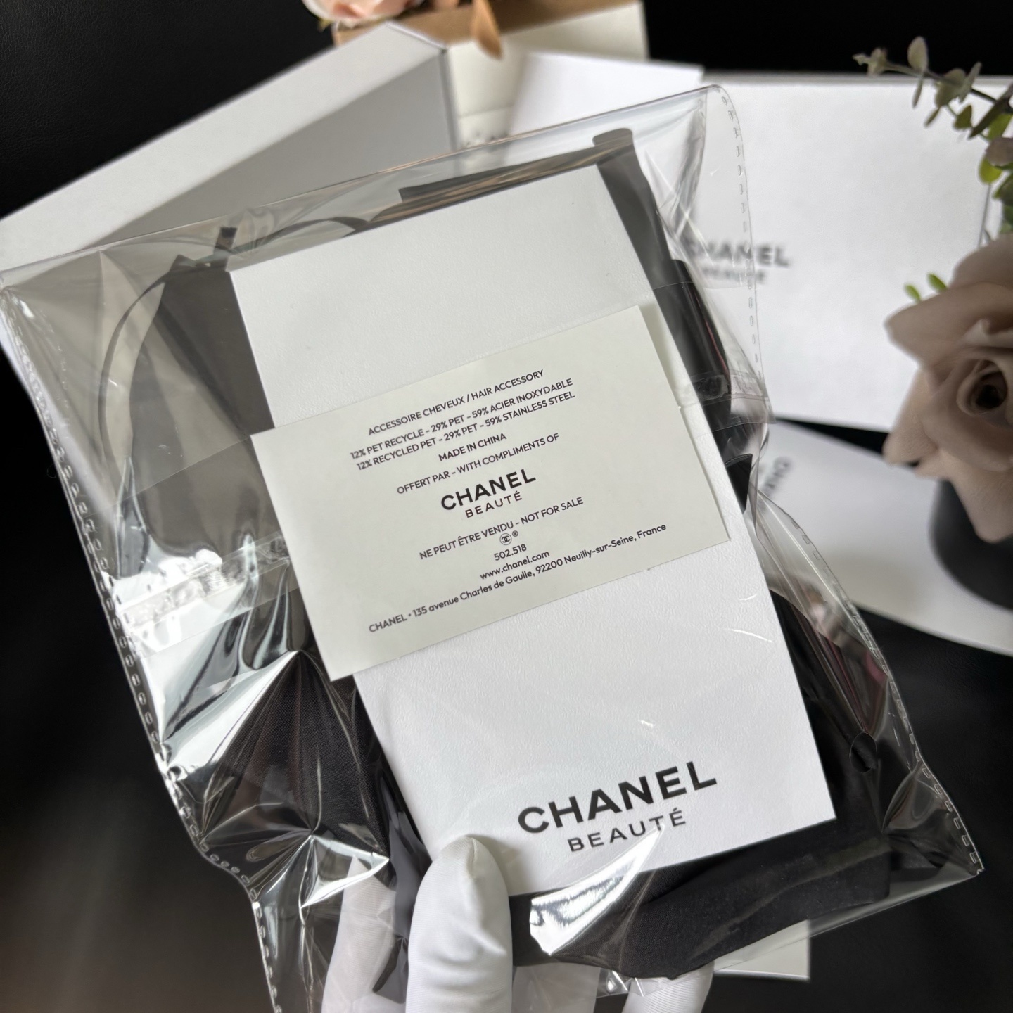 Chanel Classic Butterfly Shark Clip