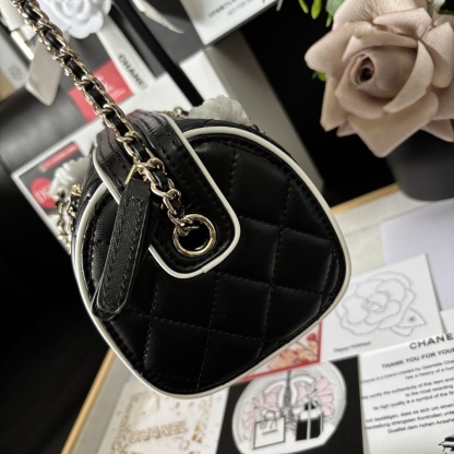Chanel 25 Boston Bowling Bag