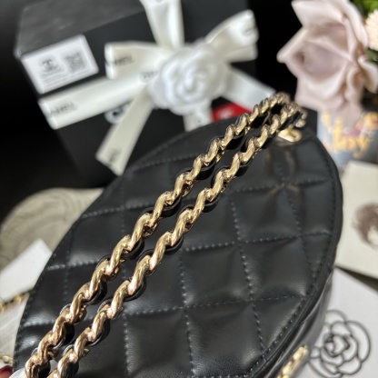 Chanel 25C Handle Oval Box Bag