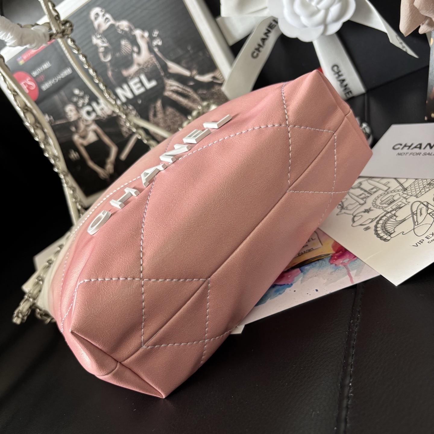 Chanel Gradient Mini Garbage Bag