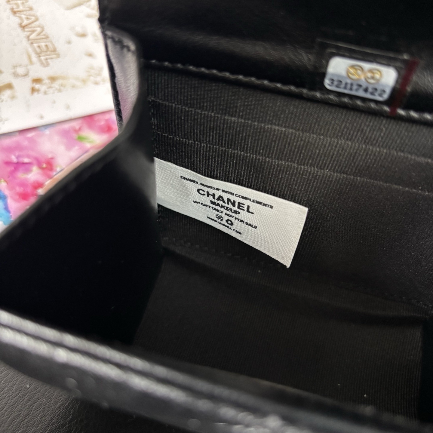 Chanel Coin Purse + Perfume Set