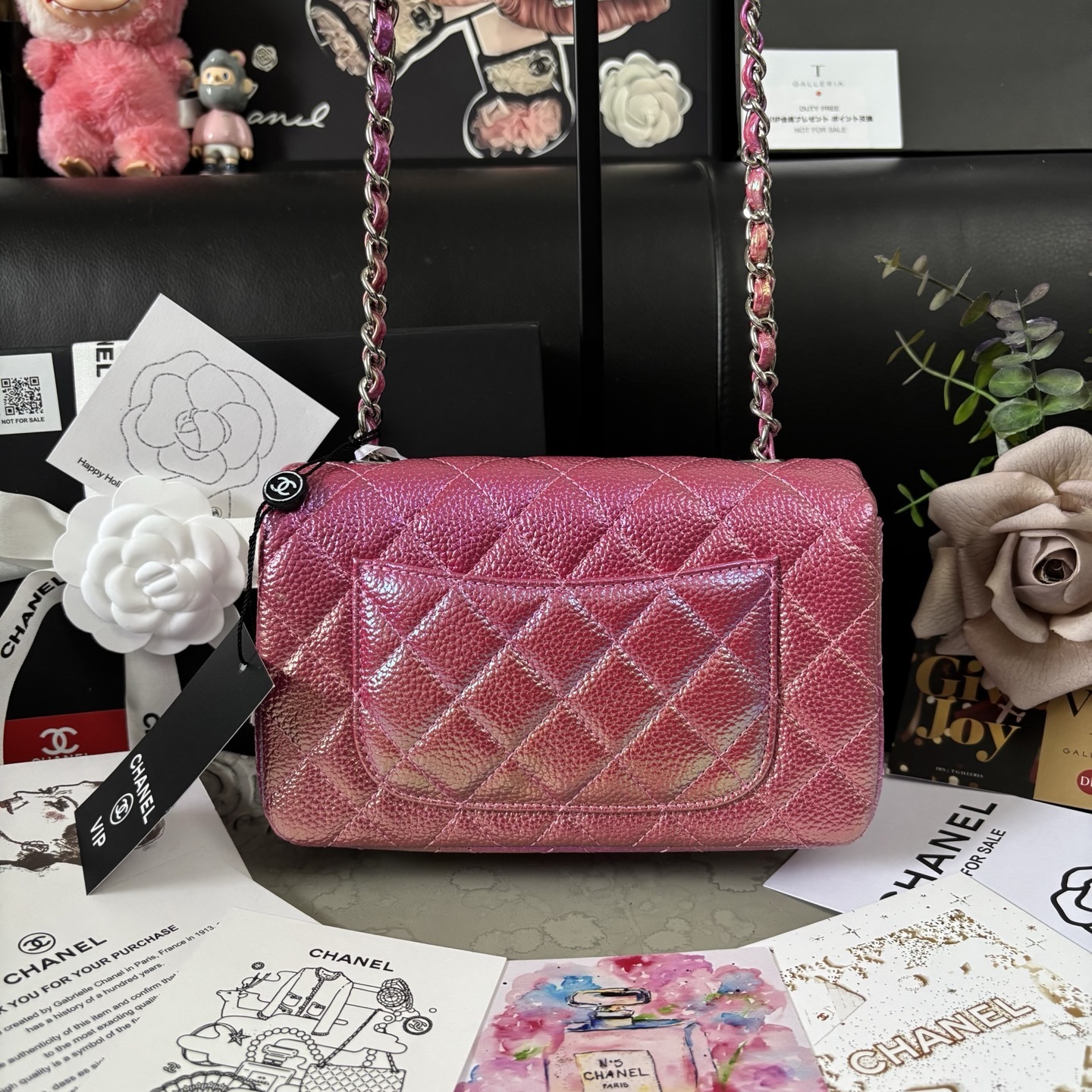 Chanel Premium Pearlescent Gradient Classic Flap (CF) Bag