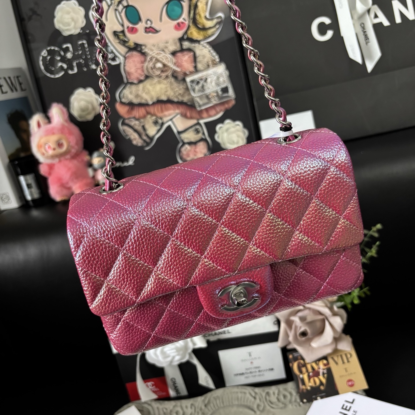 Chanel Premium Pearlescent Gradient Classic Flap (CF) Bag