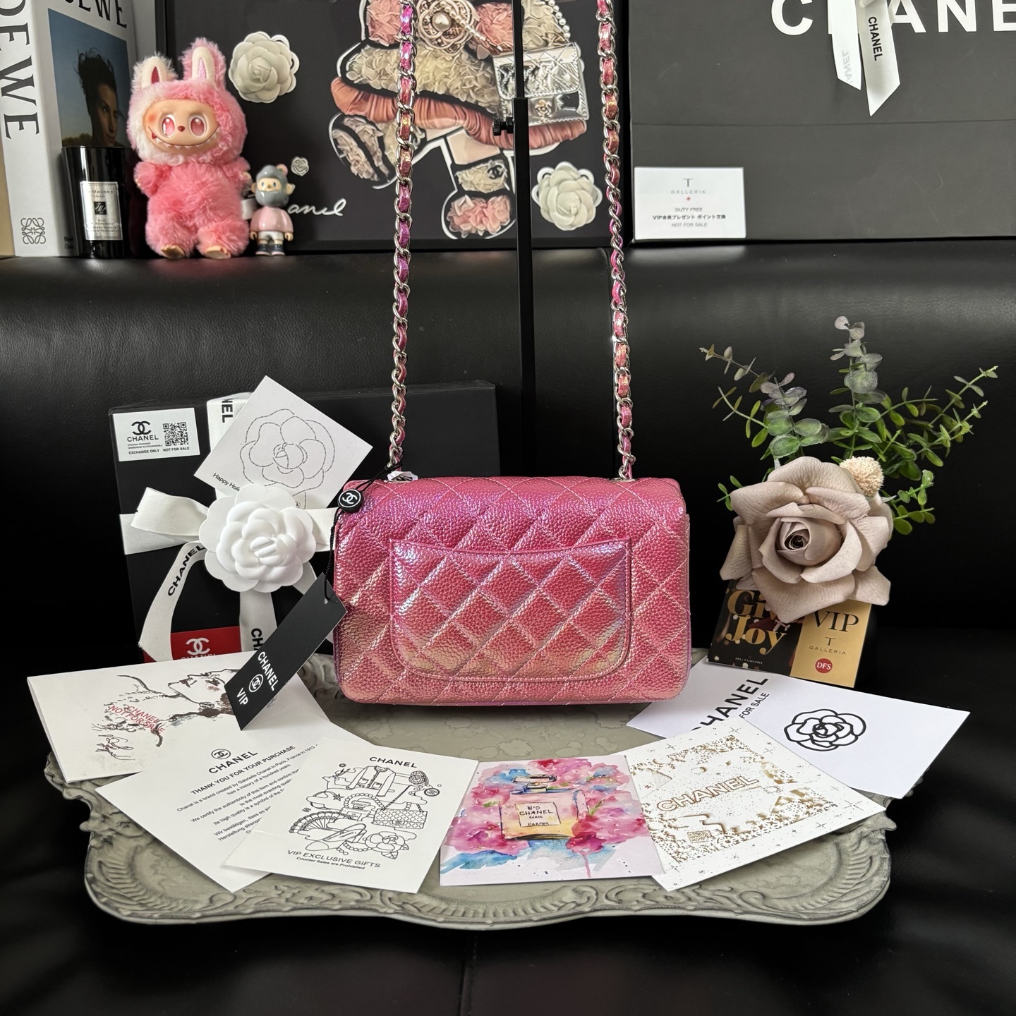 Chanel Premium Pearlescent Gradient Classic Flap (CF) Bag