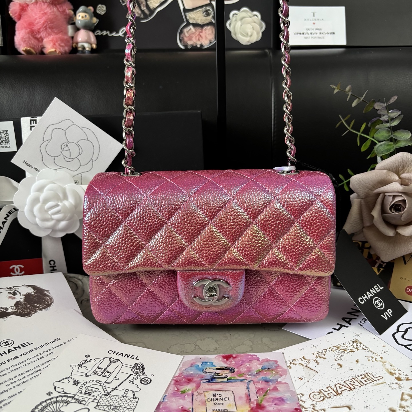 Chanel Premium Pearlescent Gradient Classic Flap (CF) Bag