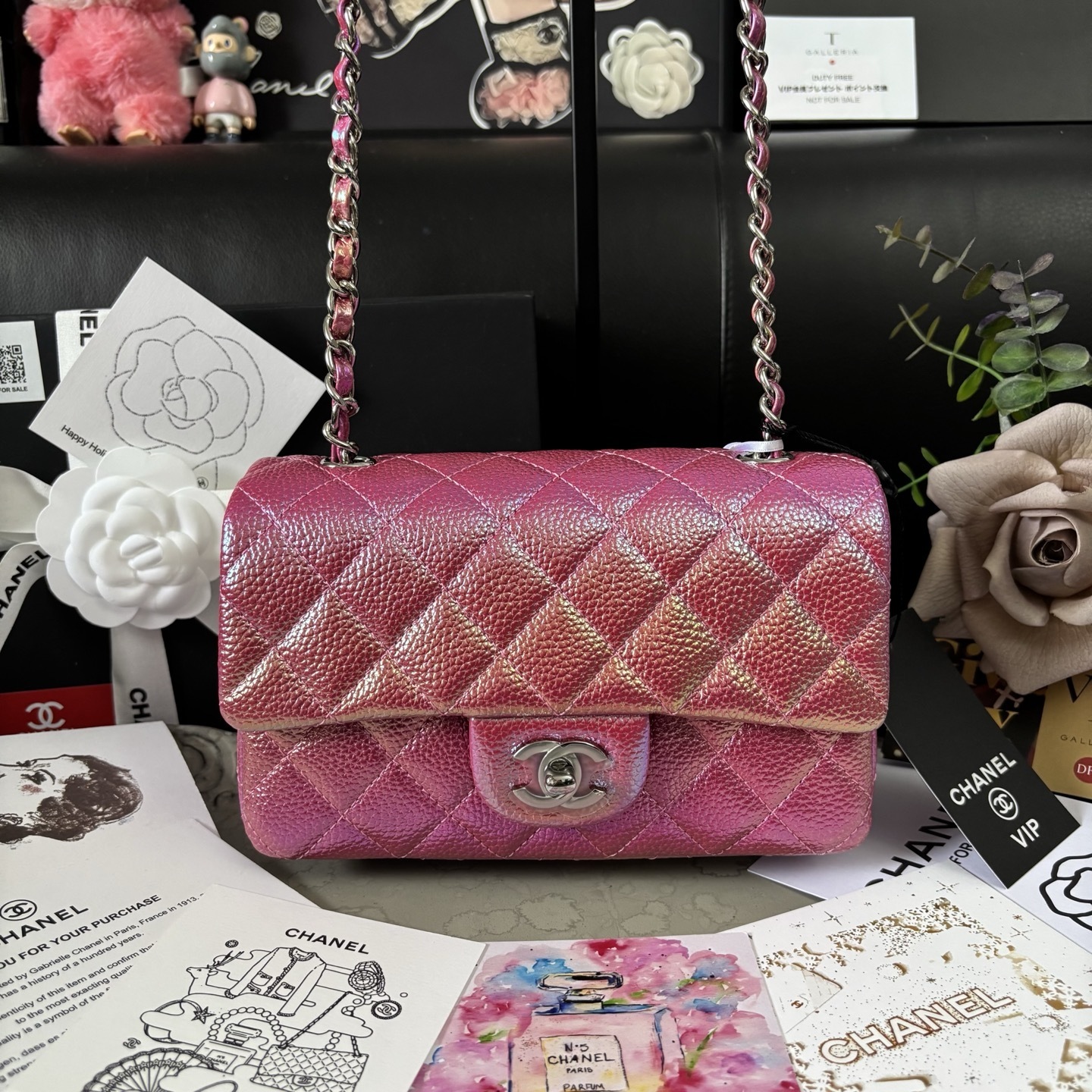 Chanel Premium Pearlescent Gradient Classic Flap (CF) Bag