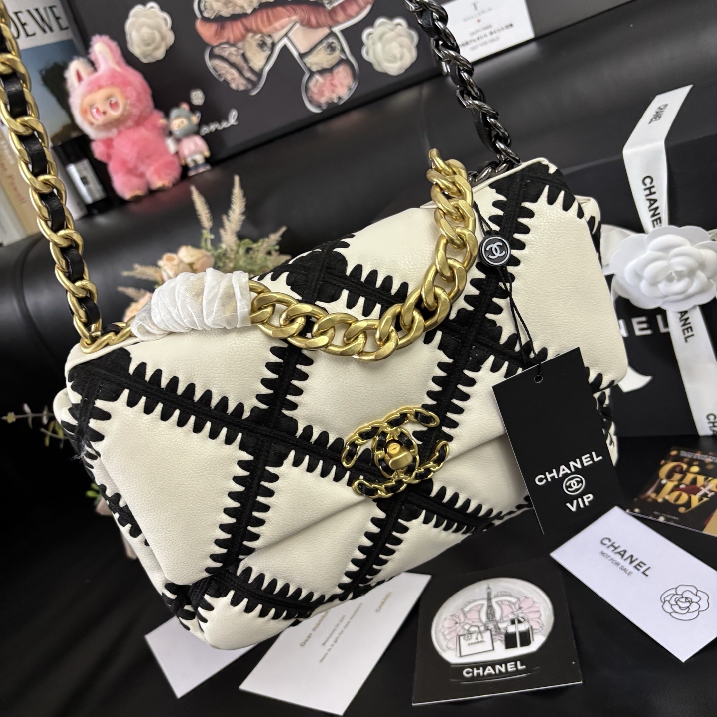 Chanel Embroidered Version 19 Bag