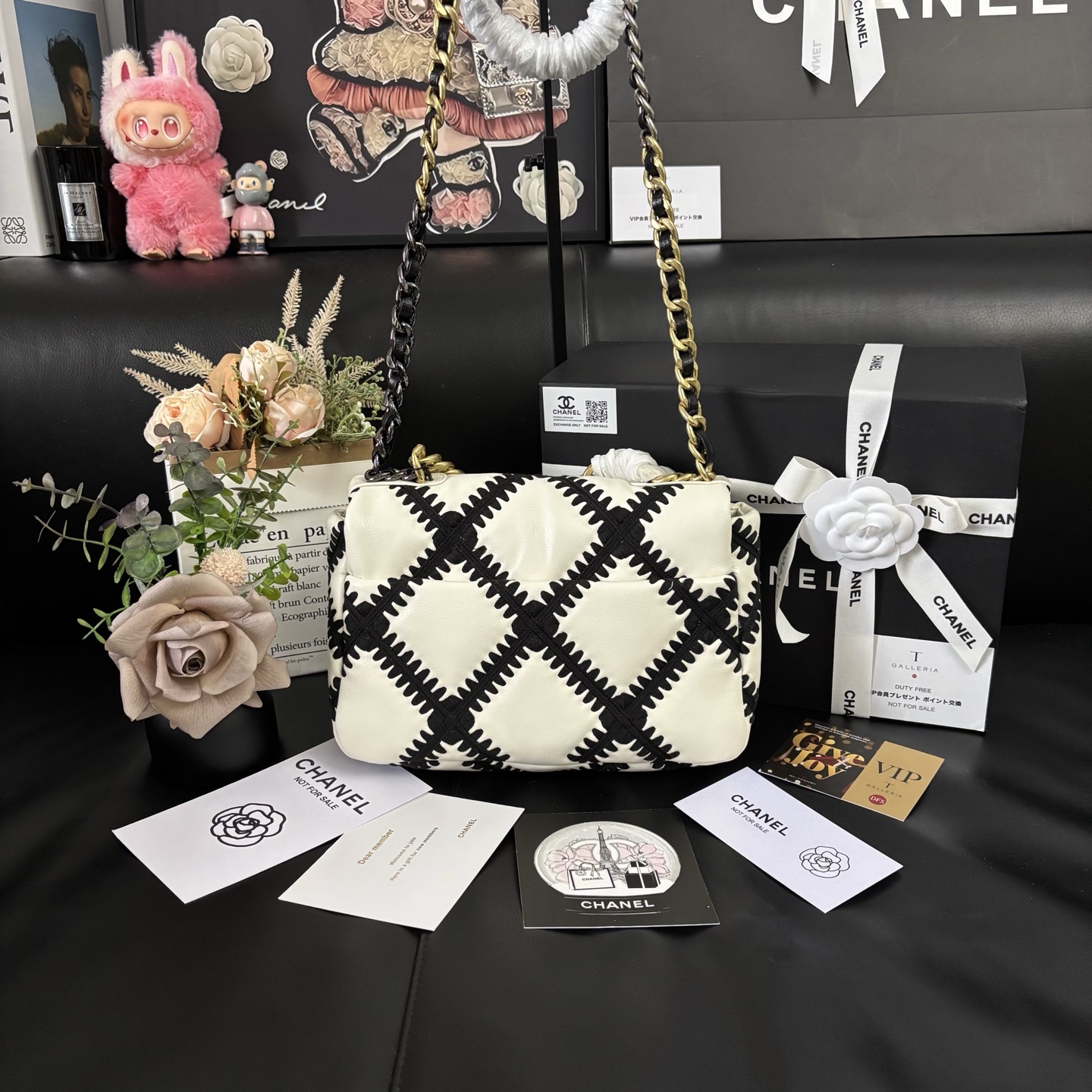 Chanel Embroidered Version 19 Bag